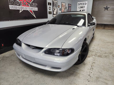 1995 Ford Mustang for sale at ROCKSTAR USED CARS OF TEMECULA in Temecula CA