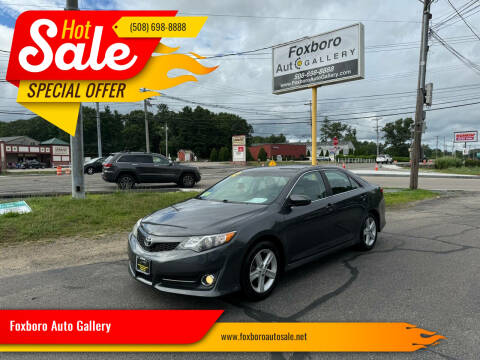 2012 Toyota Camry for sale at Foxboro Auto Gallery in Foxboro MA