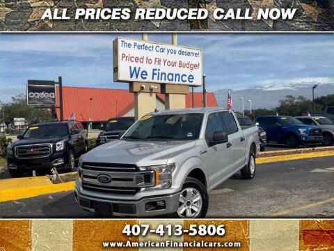 2019 Ford F-150 for sale at American Financial Cars in Orlando FL