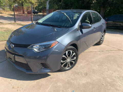2016 Toyota Corolla for sale at Green Source Auto Group LLC in Houston TX