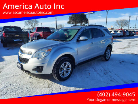 2013 Chevrolet Equinox for sale at America Auto Inc in South Sioux City NE