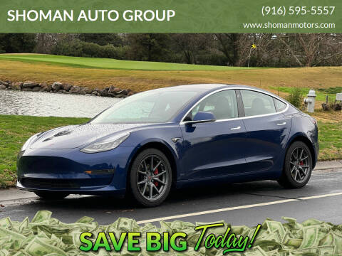 2018 Tesla Model 3 for sale at SHOMAN AUTO GROUP in Davis CA