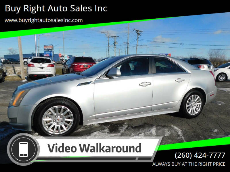 2012 Cadillac CTS for sale at Buy Right Auto Sales Inc in Fort Wayne IN