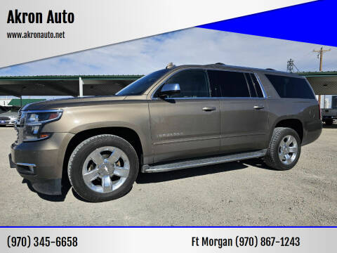 2016 Chevrolet Suburban for sale at Akron Auto - Fort Morgan in Fort Morgan CO