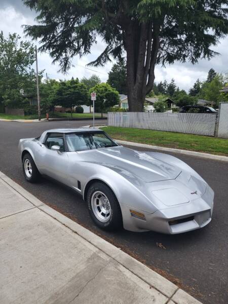 1981 Chevrolet Corvette for sale at RICKIES AUTO, LLC. in Portland OR