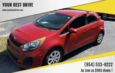 2017 Kia Rio 5-Door for sale at YOUR BEST DRIVE in Oakland Park FL