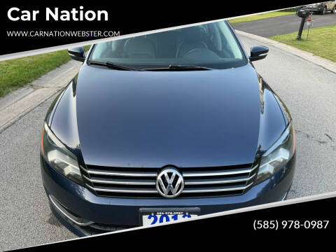 2013 Volkswagen Passat for sale at Car Nation in Webster NY