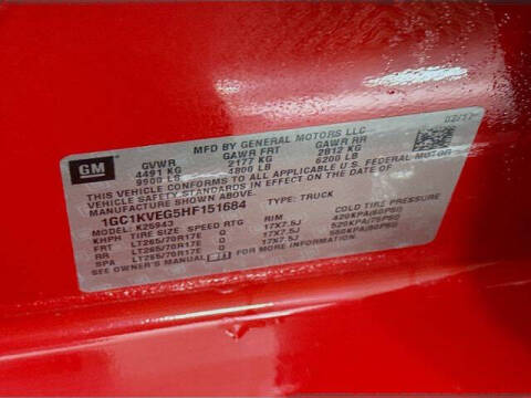 2017 Chevrolet Silverado 2500HD