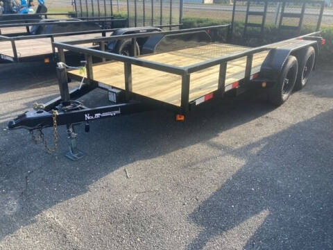 2023 NEW NOLAN Mfg. 6 x 14 Tandem Utility Trailer for sale at Sanders Motor Company in Goldsboro NC