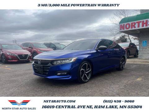 2020 Honda Accord for sale at Northstar Auto Sales LLC - Ham Lake in Ham Lake MN