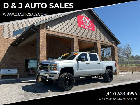 2014 Chevrolet Silverado 1500 for sale at D & J AUTO SALES in Joplin MO