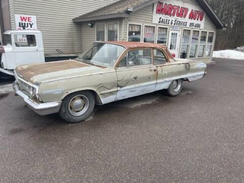 1963 Chevrolet Biscayne for sale at Hartley Auto Sales & Service in Milton VT