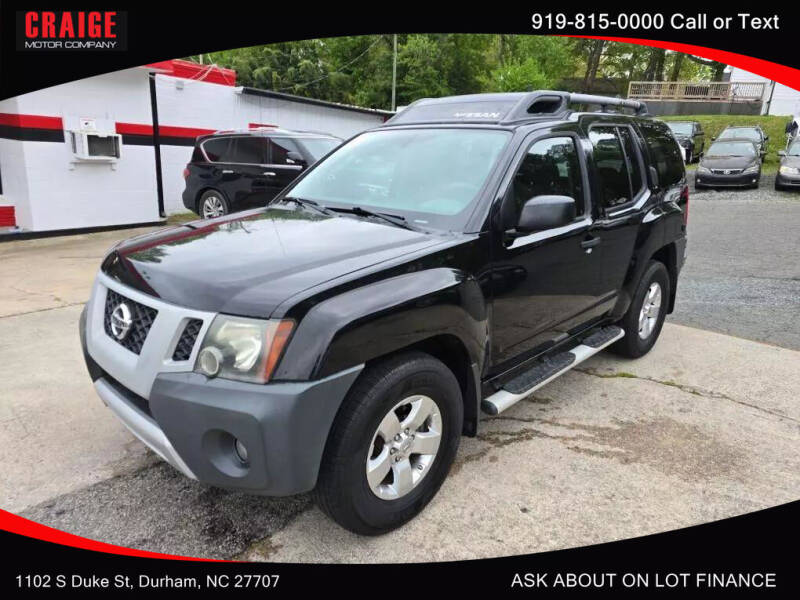2010 Nissan Xterra for sale at CRAIGE MOTOR CO in Durham NC