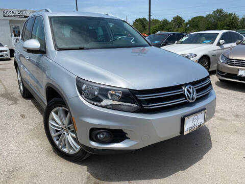2014 Volkswagen Tiguan for sale at KAYALAR MOTORS in Houston TX