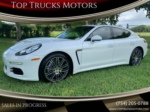 2016 Porsche Panamera for sale at Top Trucks Motors in Pompano Beach FL