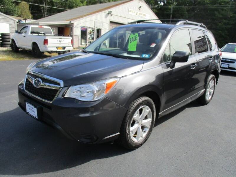 2015 Subaru Forester for sale at Route 4 Motors INC in Epsom NH