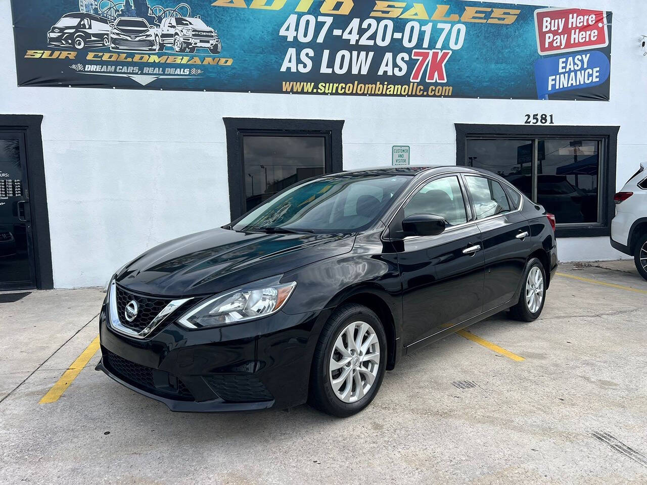 2019 Nissan Sentra for sale at SUR Colombiano LLC in Kissimmee, FL