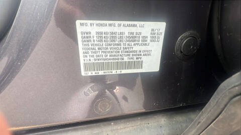 2017 Honda Pilot EX-L