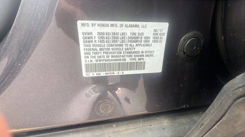 2017 Honda Pilot EX-L