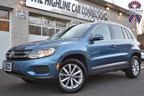 2017 Volkswagen Tiguan for sale at The Highline Car Connection in Waterbury CT