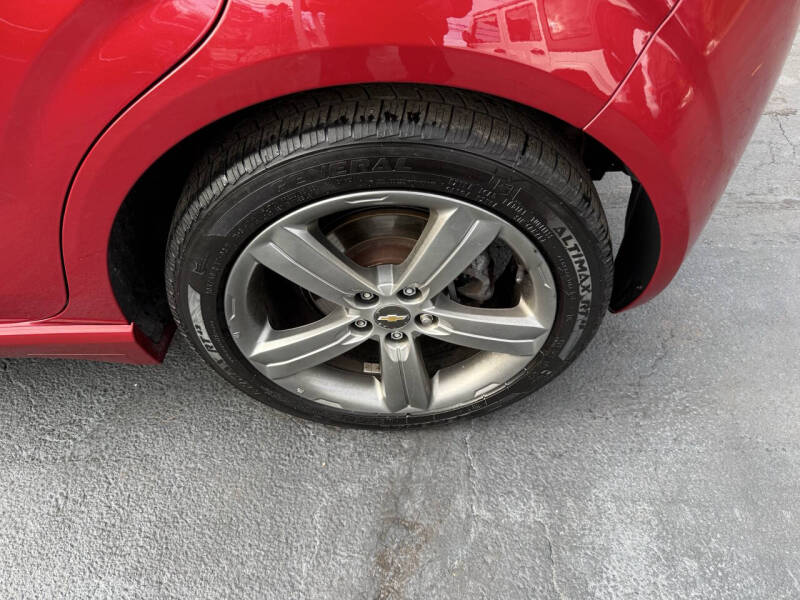 2015 Chevrolet Sonic RS Manual