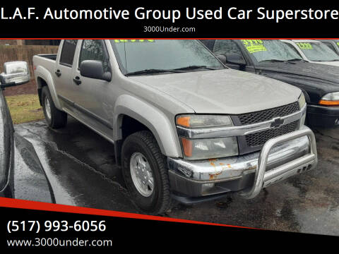2008 Chevrolet Colorado for sale at L.A.F. Automotive Group Used Car Superstore in Lansing MI