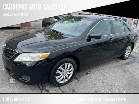 2010 Toyota Camry for sale at CARDEPOT AUTO SALES LLC in Hyattsville MD