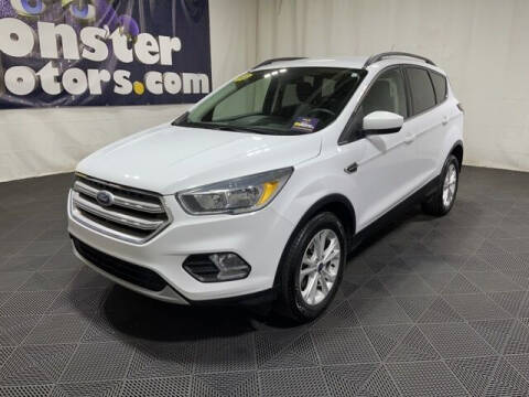 2018 Ford Escape for sale at Monster Motors in Michigan Center MI