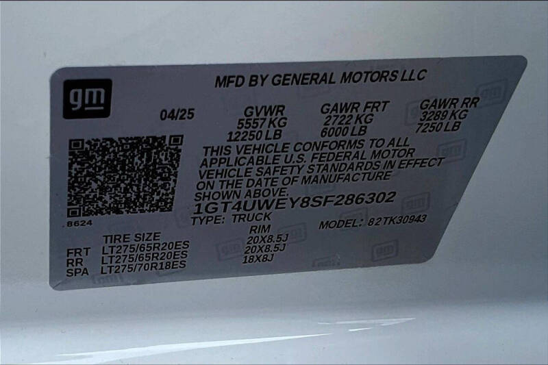 2025 GMC Sierra 3500HD