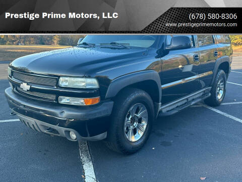 2004 Chevrolet Tahoe for sale at Prestige Prime Motors, LLC in Buford GA