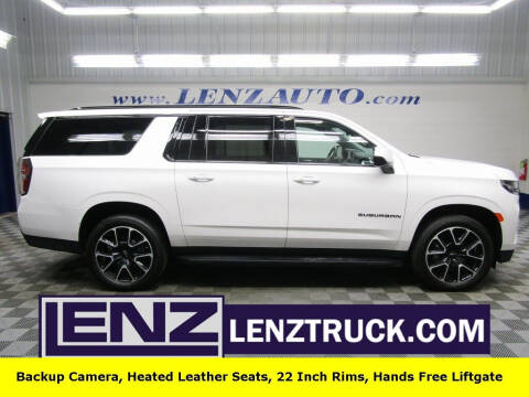 2021 Chevrolet Suburban for sale at LENZ TRUCK CENTER in Fond Du Lac WI