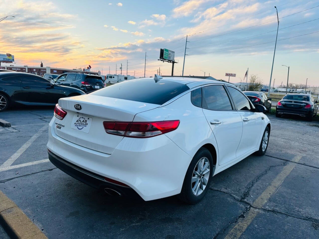 2016 Kia Optima for sale at Atlas Auto Sales LLC in Lincoln, NE