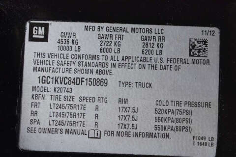 2013 Chevrolet Silverado 2500HD