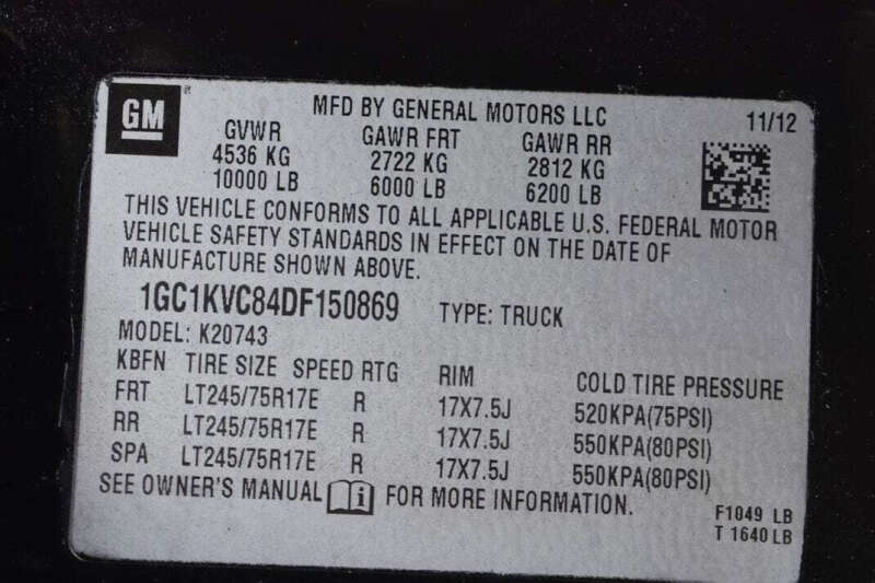 2013 Chevrolet Silverado 2500HD