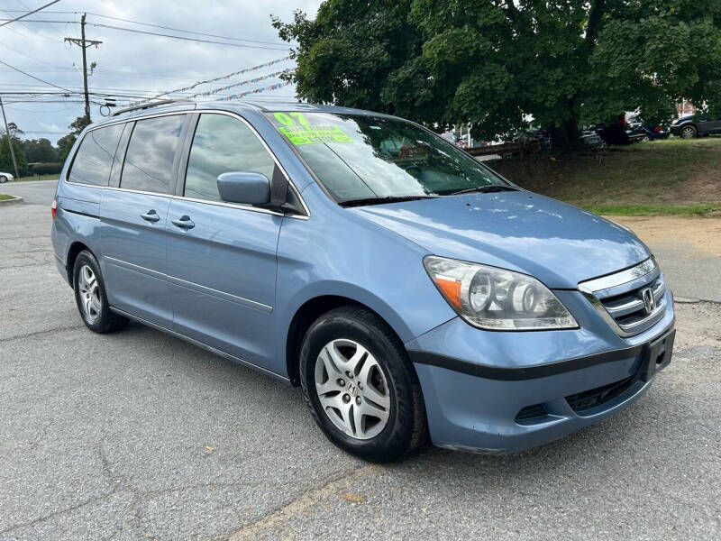 Used 2007 Honda Odyssey EX with VIN 5FNRL38727B019145 for sale in New Castle, DE