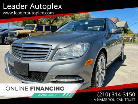 2013 Mercedes-Benz C-Class for sale at Leader Autoplex in San Antonio TX