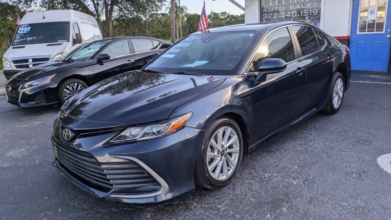 2021 Toyota Camry for sale at Celebrity Auto Sales in Fort Pierce, FL