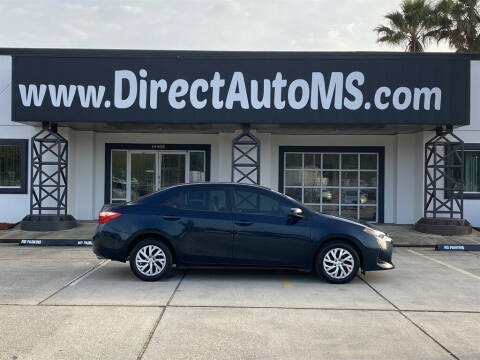 2017 Toyota Corolla for sale at Direct Auto in D'Iberville MS