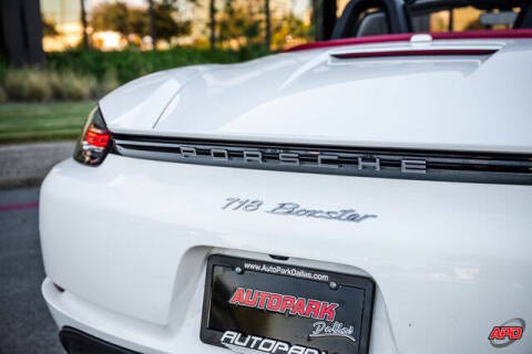 2017 Porsche 718 Boxster