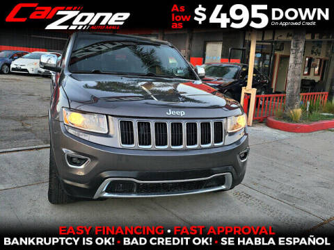 2016 Jeep Grand Cherokee for sale at Carzone Automall in South Gate CA