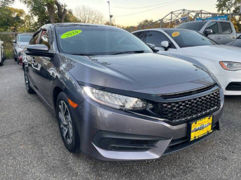 2016 Honda Civic for sale at Din Motors in Passaic NJ