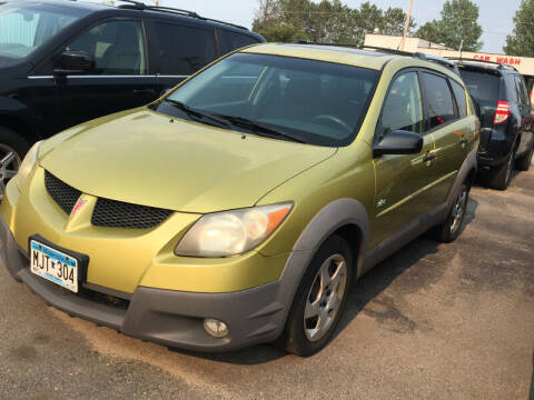 2003 Pontiac Vibe for sale at Bob and Jill's Drive and Buy in Bemidji, MN