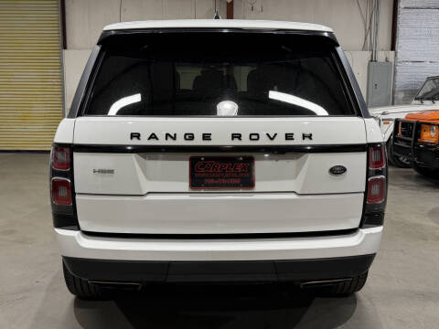 2018 Land Rover Range Rover HSE