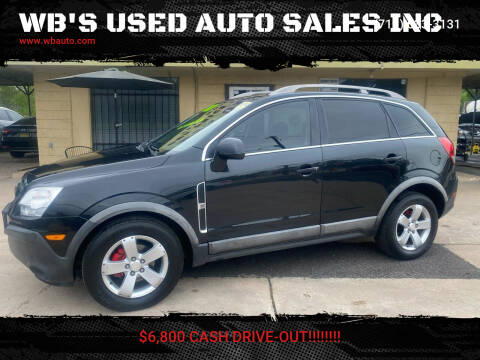 2012 Chevrolet Captiva Sport for sale at WB'S USED AUTO SALES INC in Houston TX