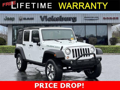 2017 Jeep Wrangler Unlimited for sale at Vicksburg Chrysler Dodge Jeep Ram in Vicksburg MI