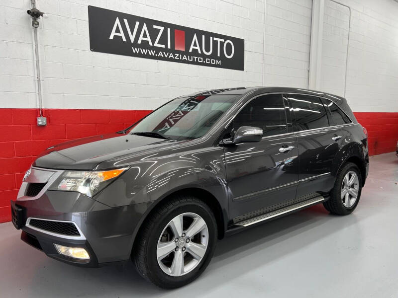 2010 Acura MDX for sale at AVAZI AUTO GROUP LLC in Gaithersburg MD