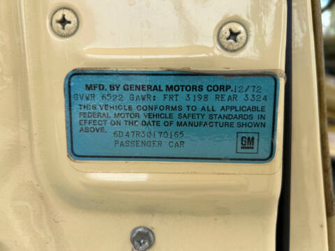 1973 Cadillac DeVille