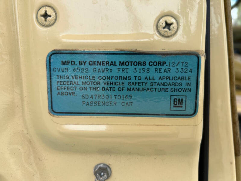 1973 Cadillac DeVille