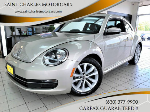 2013 Volkswagen Beetle for sale at SAINT CHARLES MOTORCARS in Saint Charles IL