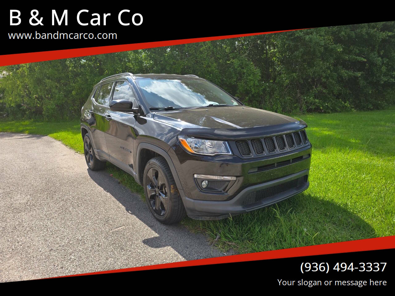 Black 2019 Jeep Compass Latitude Latitude 4dr SUV 1